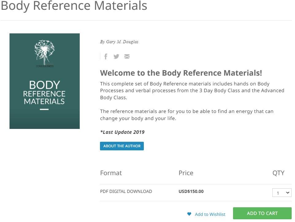 [Access Consciousness] Body Reference Materials (Гэри Дуглас, Дейн Хир)