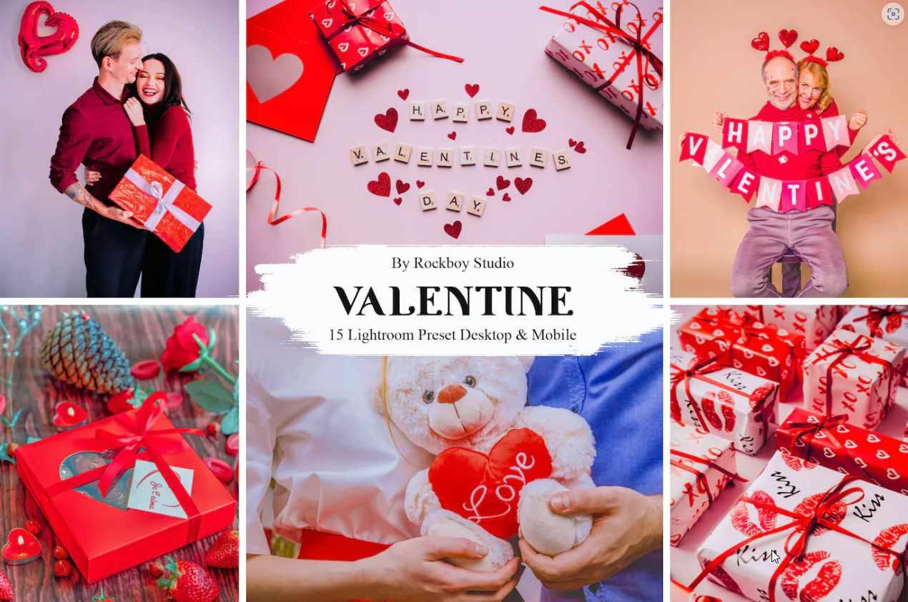 [Envato Market] 15 пресетов Валентайн Лайтрум