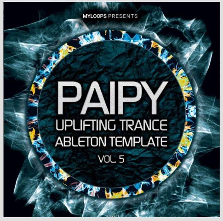 [Myloops] Шаблон Paipy Uplifting Trance Ableton, том 5