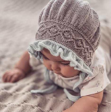 [blossom_knit] Винтажный чепчик Candle 2 (Саида Усманбекова)