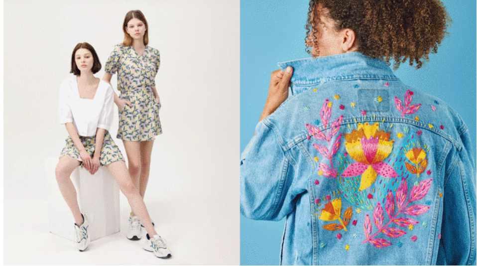 [Domestika] Вышивка и роспись по ткани для начинающих (Polina Oshu), фото 1 из 1.