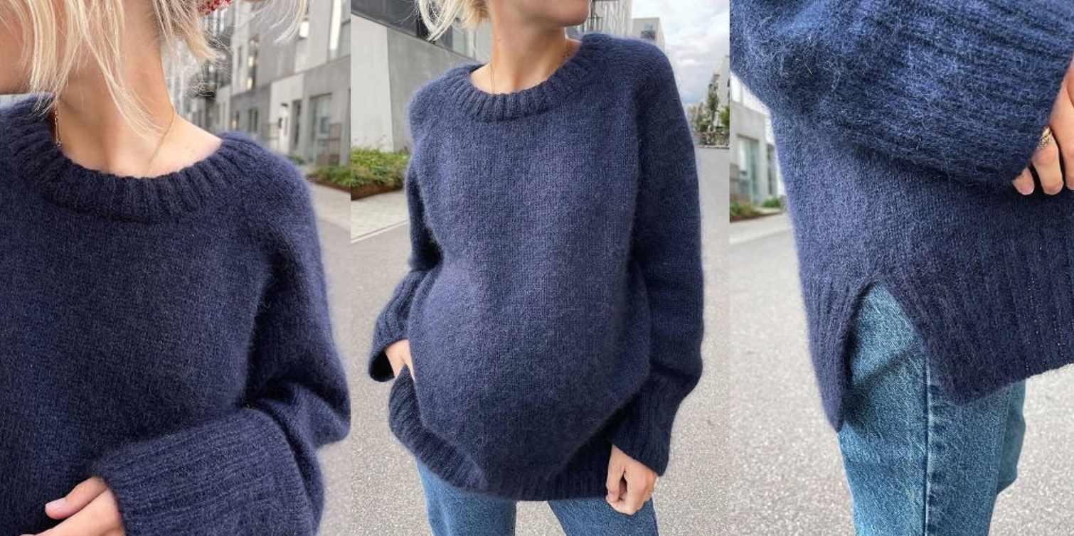 [Вяжи.ру] Теплый джемпер October (Petite knit)