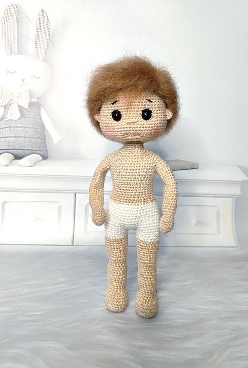 Кукла мальчик Пашка (Любовь Гончарова)