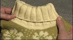 [Шерстяные истории] Часть 5. Расчет, вязание и обработка круглой горловины спицами (Валентина Симченкова)