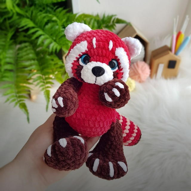 [chirka_toys] Красная панда (Екатерина Чиркова), фото 1 из 1.