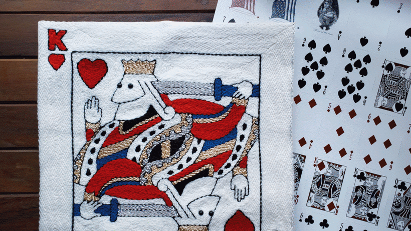 [Domestika] Дизайн и вышивка кукол с помощь пробойной иглы (Caro Bello, Каро Белло)