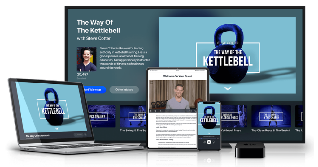 [Mindvalley] The Way of the Kettlebell (Steve Cotter), фото 1 из 1.