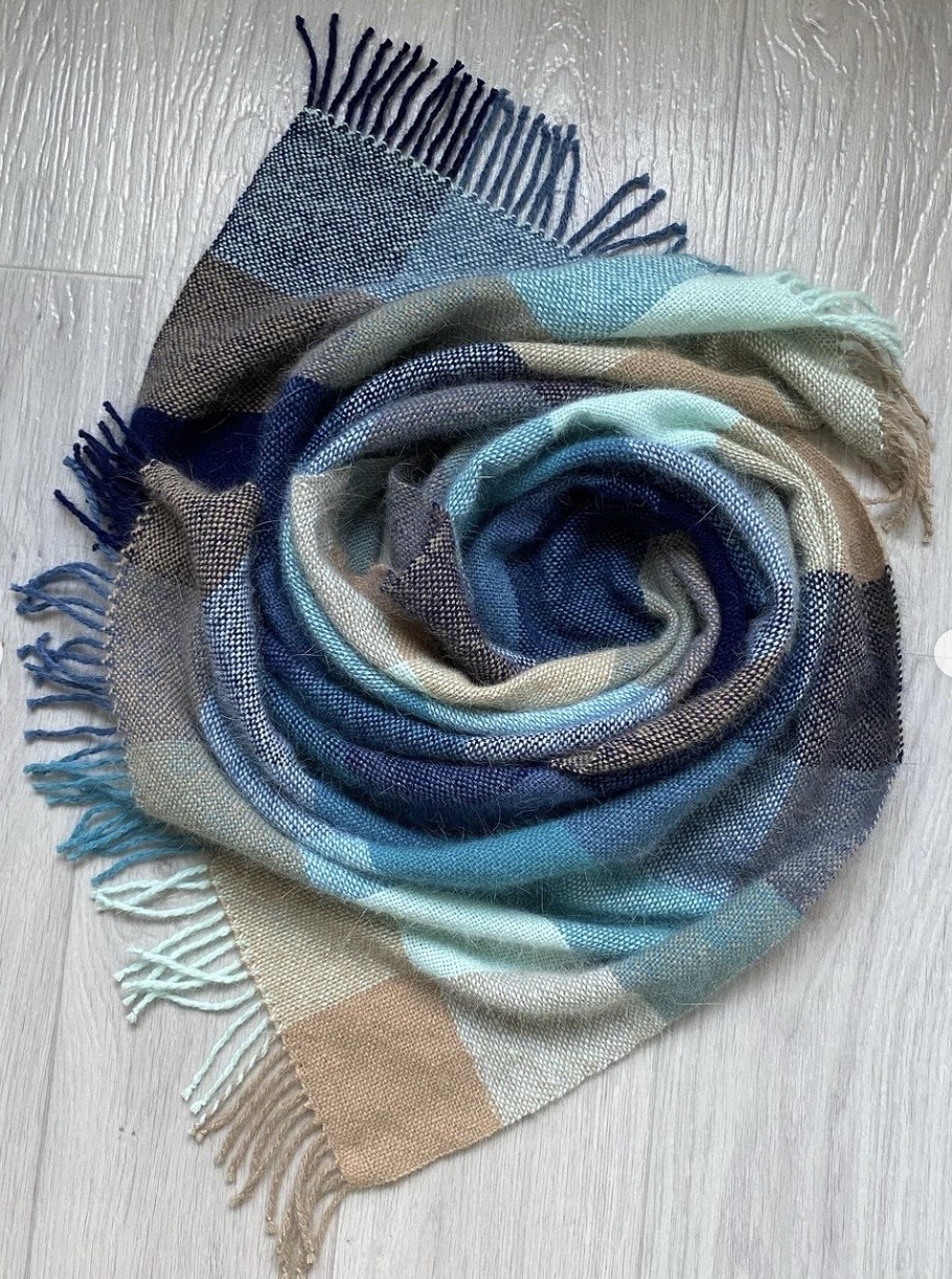 [ola_starikova] Тканый палантин (Ольга Старикова)