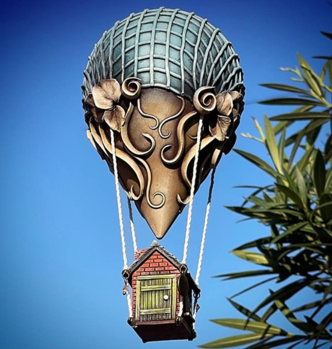 Мастер - класс 067 воздушный шар "Вверх" (Елена Раевская)