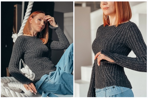 Пуловер Наоми (Юлия Имукина)