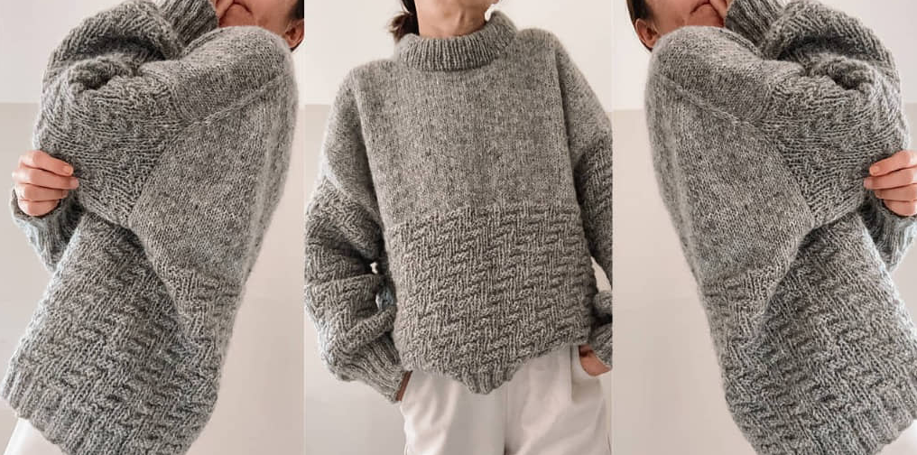 [Вяжи.ру] Свитер оверсайз Florina