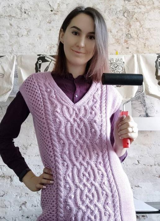 Жилет Artistry (Ирина Коваленко) @kovalenko_knit