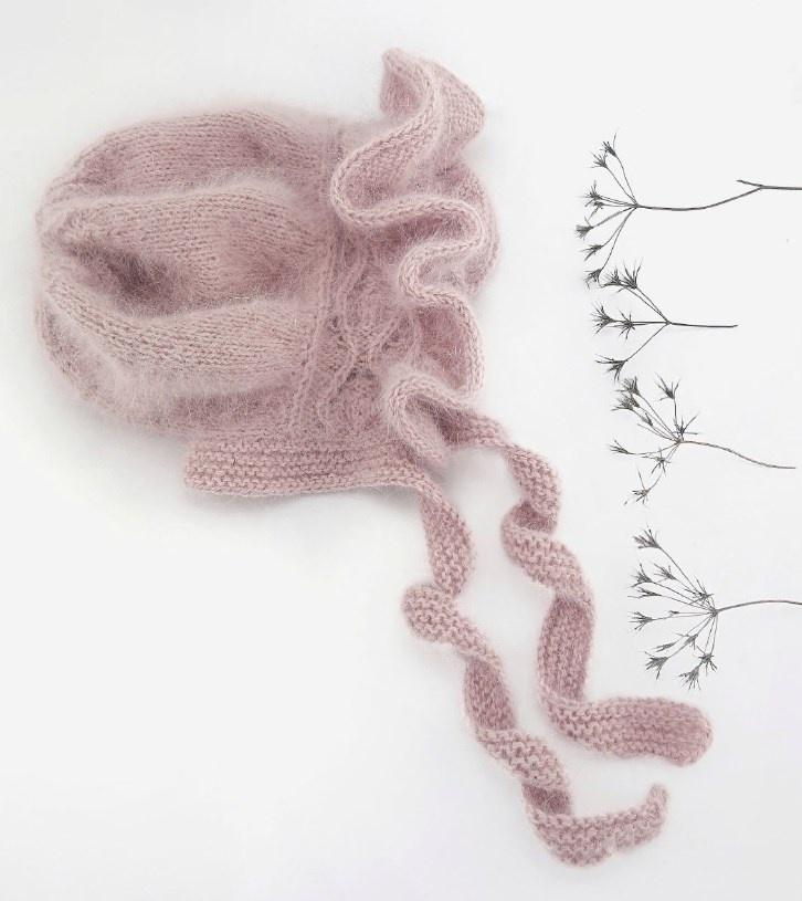 [blossom_knit] Винтажный чепчик Candle (Саида Усманбекова)