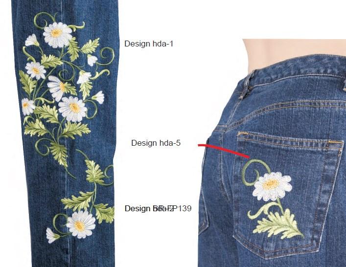 [embroedery] Дизайны машинной вышивки. Цветы (ромашки, розы)