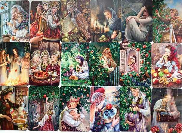 Метафорические ассоциативные карты "Яблоко" (Людмила Кузнецова)