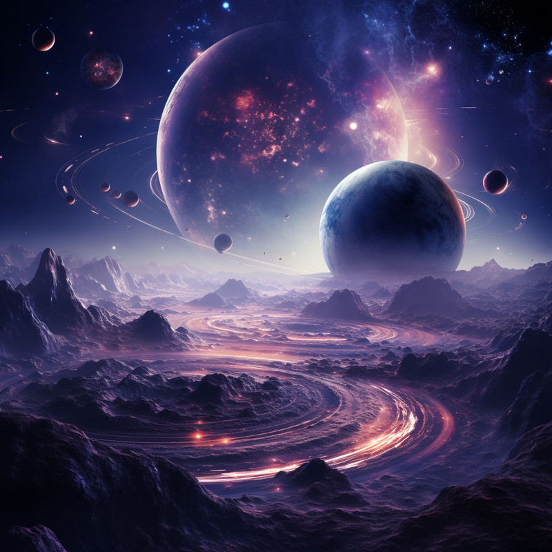 [Студия живописи] Практика художника - Космические сюжеты. Пакет Минимальный (Ольга Базанова)