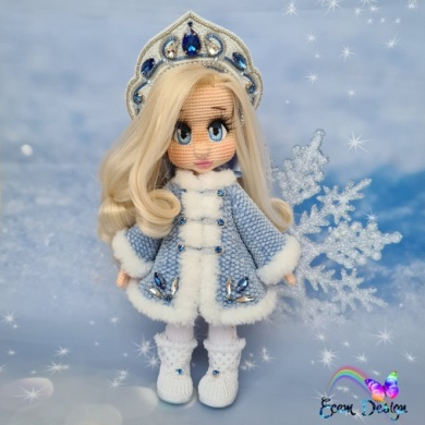 Комплект одежды Снегурочка (Елена Аккоджа)