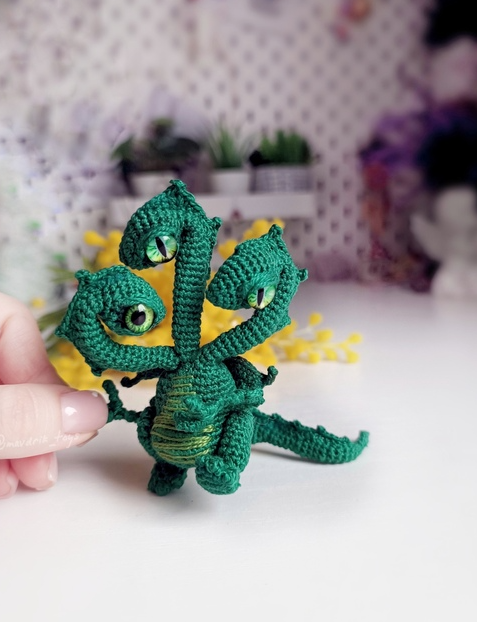 [mavdrik_toys] Змей Горыныч. Крючок (Кристина Мавдрик)