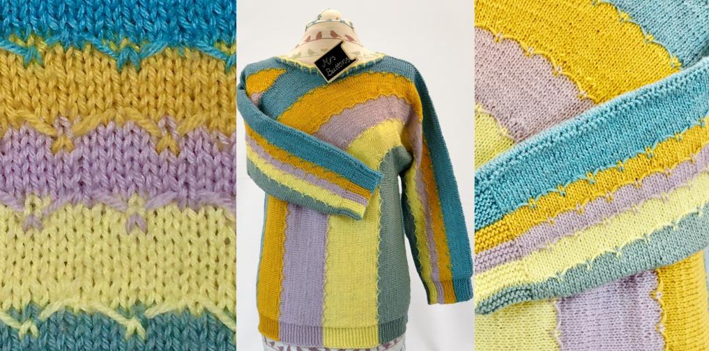 [Вяжи.ру] Необычный пуловер Mauresque (Mrs Buttons)