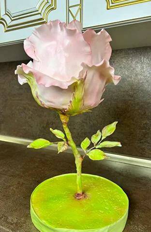 [Gala.cake.couture] Торт Роза Антигравитация (Галина Егиазарян)