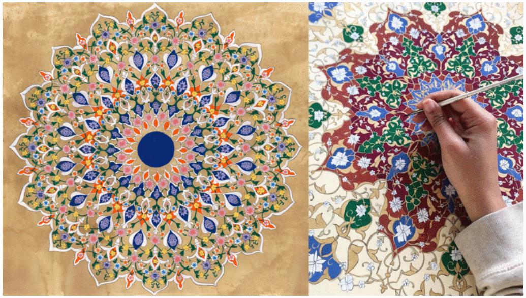 [Domestika] Исламские паттерны. Введение в исламское искусство: создание биоморфных узоров. (Эсра Альхамаль)