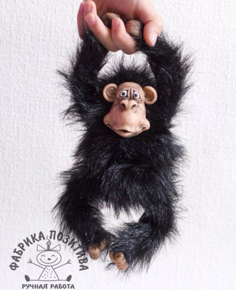 Мастер-класс "Обезьянка" (Татьяна Баканова)