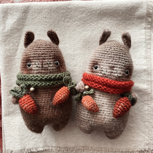 [Straw Animals] Мастер-класс по вязанию зайца крючком (Юлия Устименко)