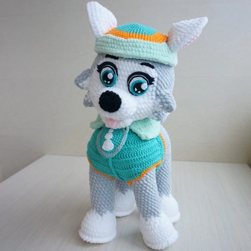 [evgenia_knitted_toys] Щенячий патруль. Эверест (Евгения Гаврилова)