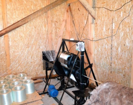 Станок для производства стеклопластиковой арматуры (Виктор Куус)