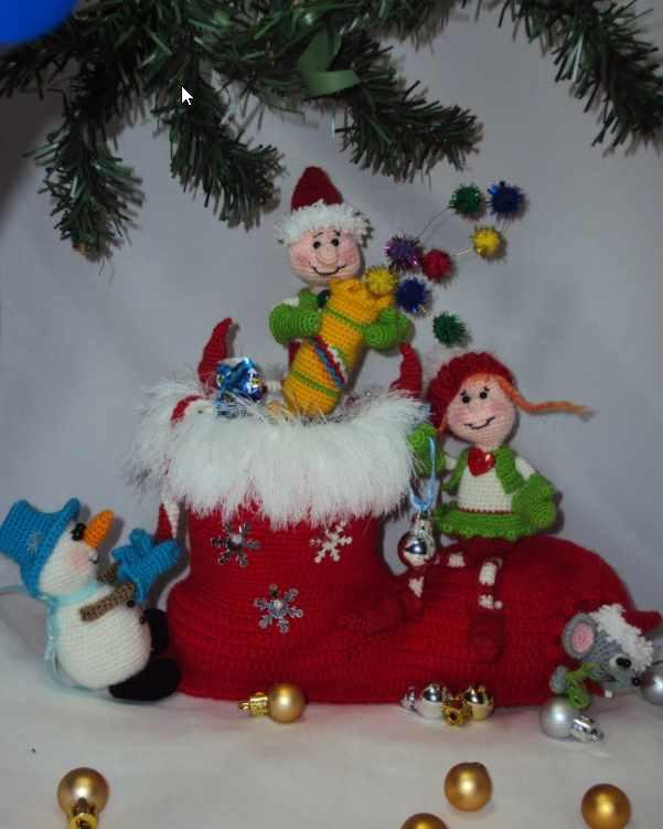 Новогодний сапожок (Эмма Забрулина)