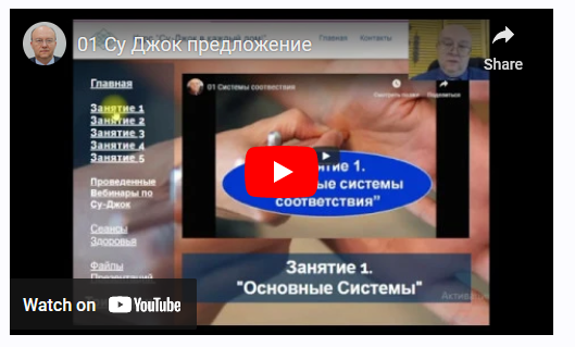 [Академия Познай Себя] Су-Джок в каждый дом (Владимир Заворотный)