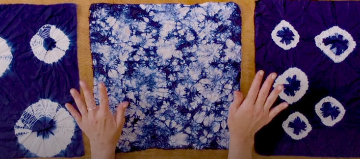 [Domestika] Сибори. Японское окрашивание ткани (Carolina Raggio), фото 1 из 1.