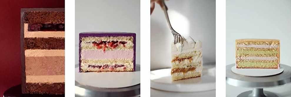 [lafarine.school] Сборник рецептов 4-х бисквитных тортов (Анастасия Воронова) @narudskaya_stasi