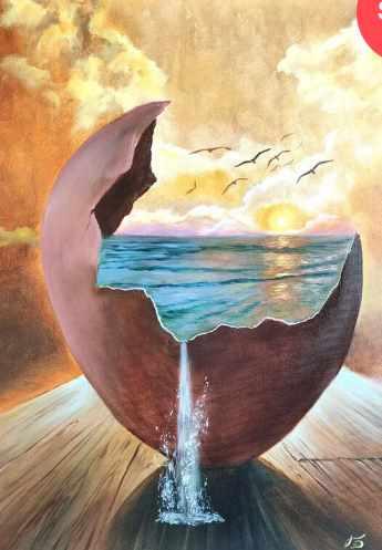 Яйцо-символ  жизни (Татьяна Букреева)