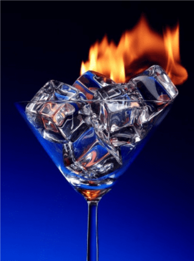 Огонь и лед в одном кадре без фотошопа (Игорь Сахаров)