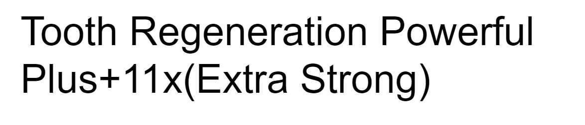 [Sigh Energy]  Мощная регенерация зубов /Tooth Regeneration Powerful Plus+11x (Extra Strong)