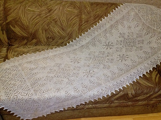 Палантин Снежник  (Ольга Святоч)