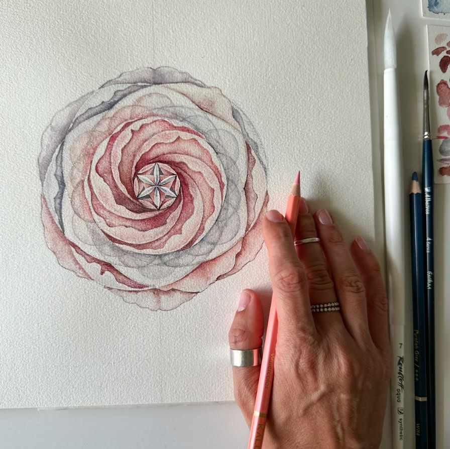 [mandala_lovestore] Мандала Пион (Татьяна Потехина)