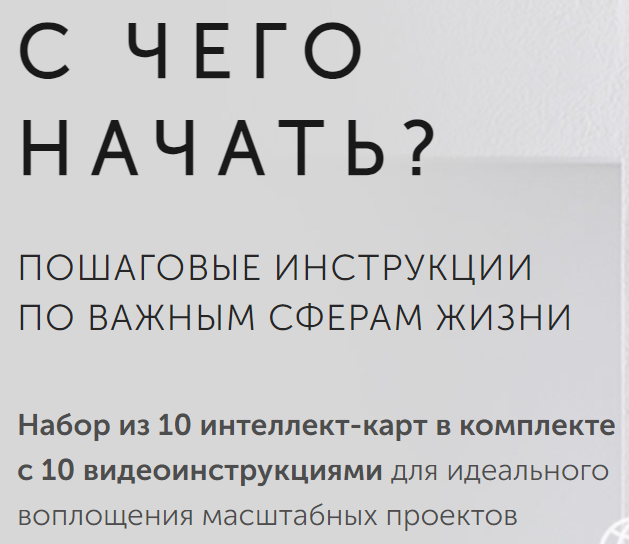 Набор из 10 интеллект-карт (Анна Всехсвятская)