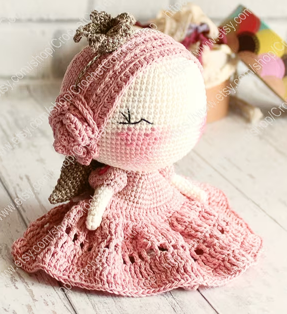 Принцесса кукла крючком (Irina Moilova)