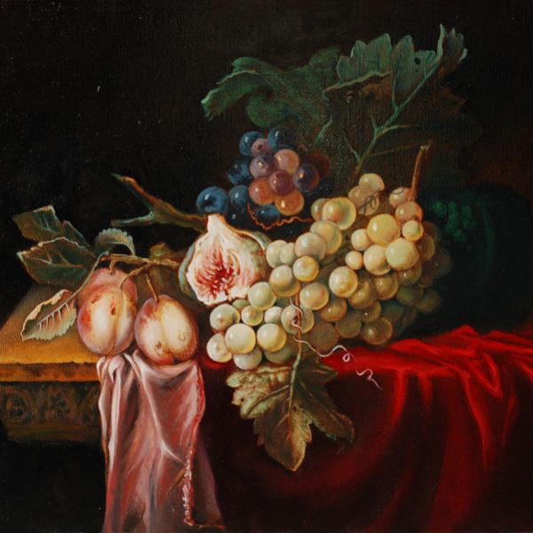 Видеоурок Натюрморт с инжиром Виллема ван Алст (Надежда Ильина)