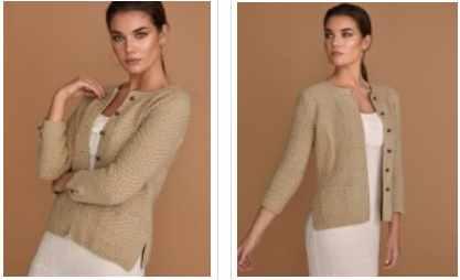 [Вяжи.ру] Вязаный жакет спицами Raffia (Ким харгривз)