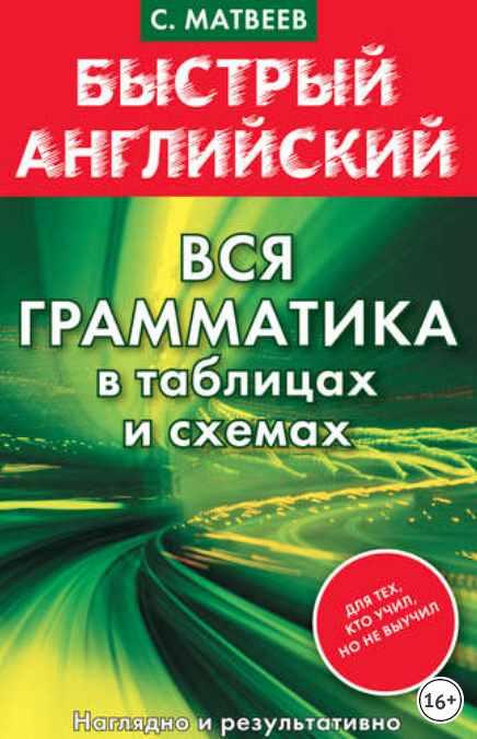 Быстрый английский. Вся грамматика в таблицах и схемах (Сергей Матвеев)