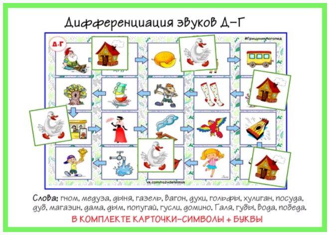 [razvdeteimsk] Цепочки Д-Г. Дифференциация звуков Д-Г (Наталья Грицуник)