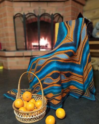 Шаль Перо павлина (mrs knowall)