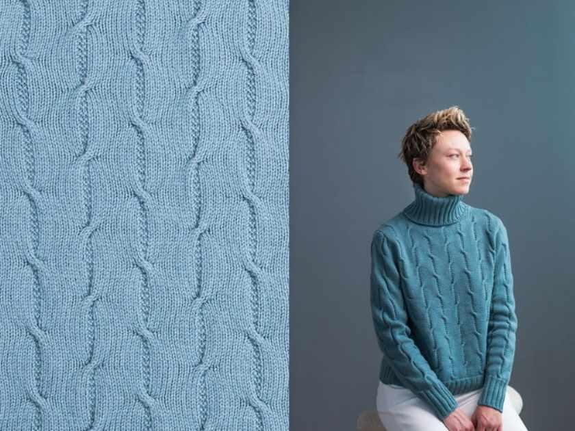 [Вяжи.ру] Женский свитер Blume (Нора Гоан)