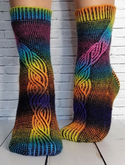 Носочки Бурлеск (Светлана Ёлкина)