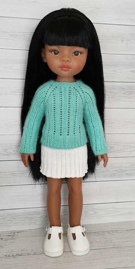[Workshop dolls] Свитер Незабудка для кукол Паола Рейна (Ирина Некрылова)