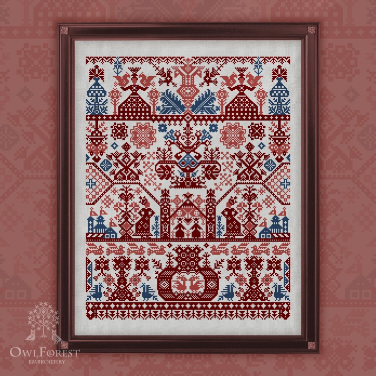 [Совиный лес] Электронная схема Северный край (Галина Егоренкова), фото 1 из 1.