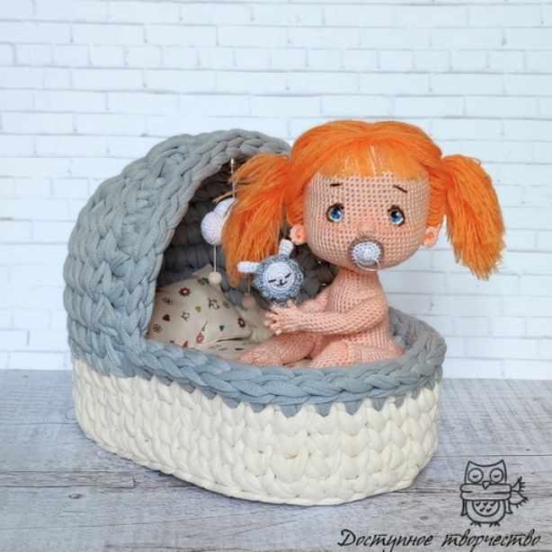 МК кукла Дуняша (описание + фото + видео) (Елена Шаповалова)